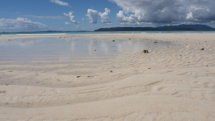 Spiaggia nell'isola di Nosy Iranja, Madagascar
