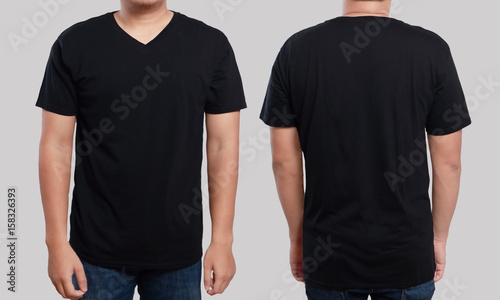 designer shirts with v on the back