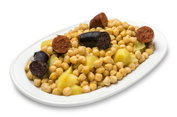 Cocido de garbanzos