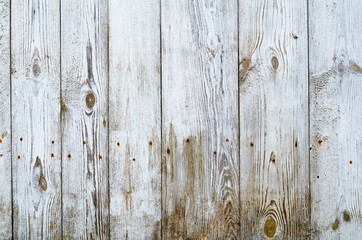 Cracked weathered gray shabby chic painted wooden board texture, front view