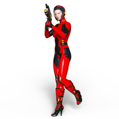 Obraz premium スーパーウーマン