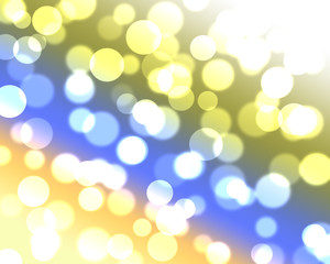 Obraz premium Colorful abstract bokeh background