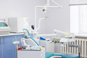 Stomatology dental clinic with professional chair