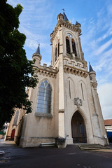 Luneville village in France.