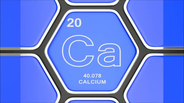 Calcium Element Animation