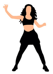 girl beautifully dancing dance