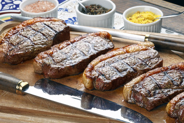 Grilled picanha, traditional Brazilian cut!