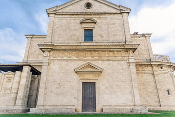 Fototapeta na wymiar The church of San Biagio in Montepulciano, Tuscany, Italy