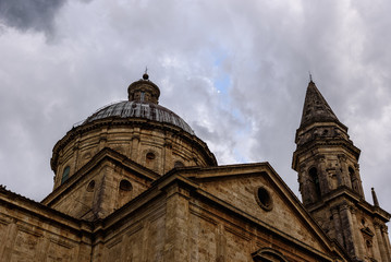 The church of San Biagio in Montepulciano, Tuscany, Italy