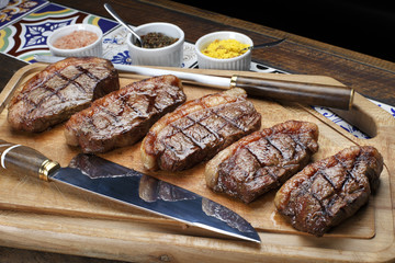 Grilled picanha, traditional Brazilian cut!