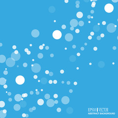 Abstract Blue backgrounds with bubbles