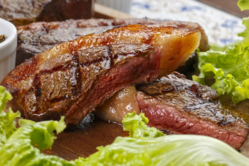Grilled picanha, traditional Brazilian cut!