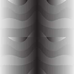 Abstract seamless pattern in grey colors. Vector modern background for  design.