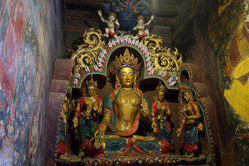 Altar in monastery