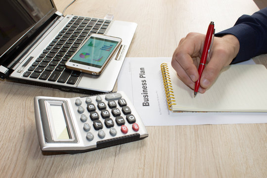 Writing a business plan. Starting a business plan