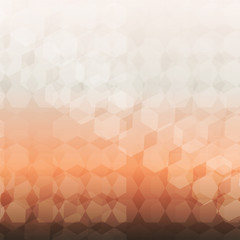 Design of polygonal pattern background with trendy color.
