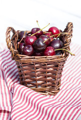 Fototapeta na wymiar Sweet cherries