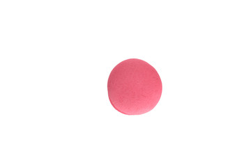Colorful Macaron on white background