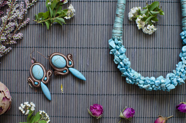 Turquoise handmade gift