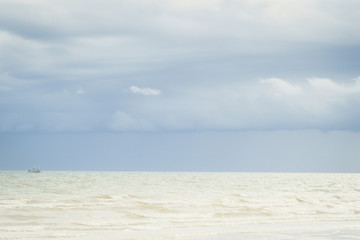 Sea sky Summer sunset backgroung