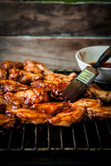Bufalo style chicken wings
