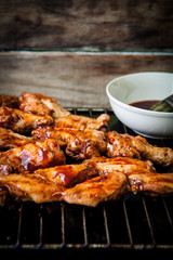 Bufalo style chicken wings