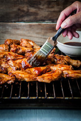 Bufalo style chicken wings