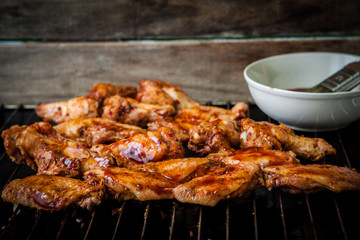 Bufalo style chicken wings