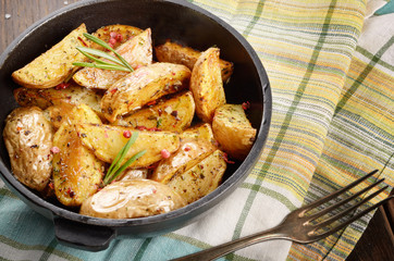 Pan Fried potatoes