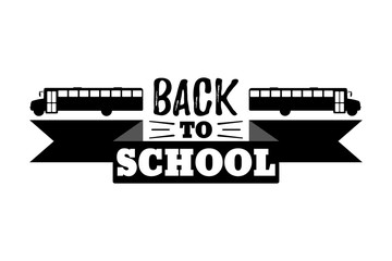 Back to School Typographic - Vintage Style Back to School.