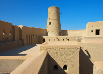 Fort Nakhal, the ancient fortress of Oman