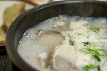 sundae gukbap, Korean blood sausage stew