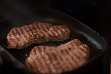 Grilled Black Angus Steak Striploin