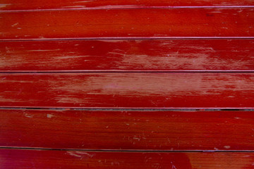 Fototapeta premium rote Holztischplatten-Textur