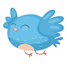 Cartoon bird