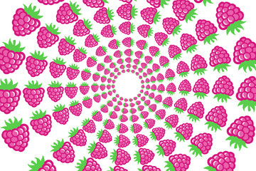 Berries pattern on isolated background , wallpaper