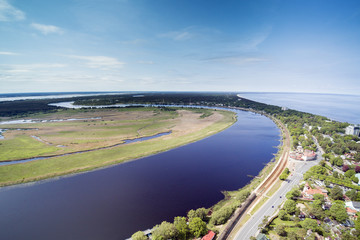 Jurmala city and area, Latvia.