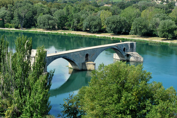 Fototapeta na wymiar Avignon pont