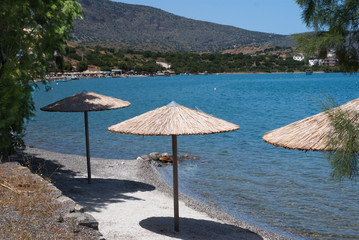 Beach Straw Umbrella