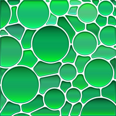 abstract vector stained-glass mosaic background
