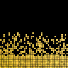 abstract vector square pixel mosaic background