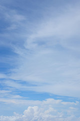 Fototapeta premium Clouds in the blue sky