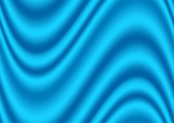 Satin blue texture vector illustration. Blue textile vector background.