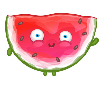 Cartoon Cute Watermelon