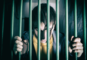 Jailed Young Man