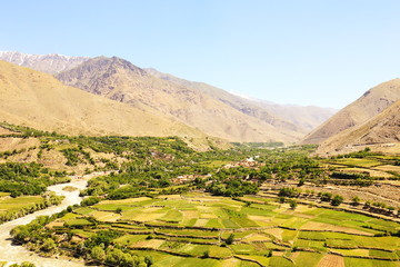 View of Panjshir valley