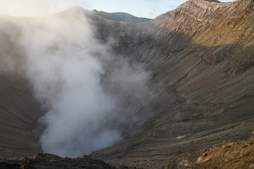 Mount Bromo volcano (Gunung Bromo) in Bromo Tengger Semeru National Park, East Java, Indonesia