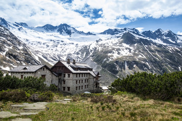 Fototapeta na wymiar Berghütte Im Zillertal