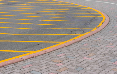 color symbol on road