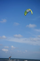 Kite surfing